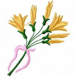 Flowers And Tree Embroidery Design 1 Flowers And Tree Embroidery Design 1